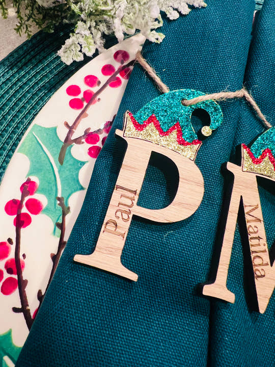 Elf Name Place Table Settings craft product