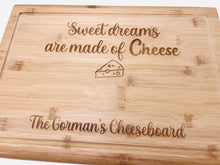 Load image into Gallery viewer, &#39;Sweet Dreams&#39; Cheese Board - Personalised
