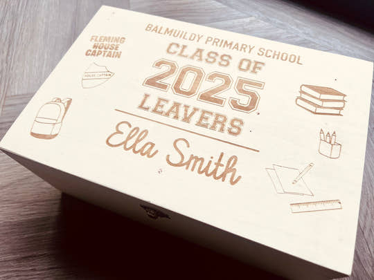 School Leavers Memory Box craft product