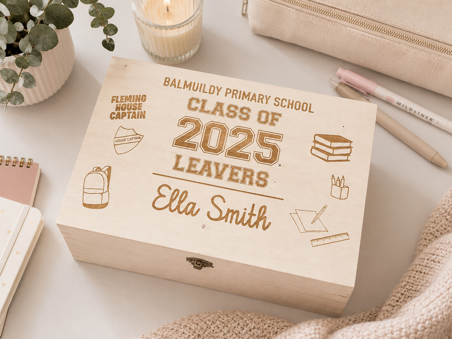 School Leavers Memory Box