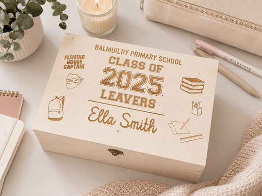 School Leavers Memory Box