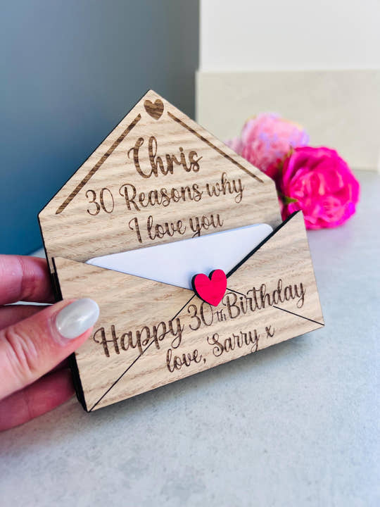 30th Birthday - Reasons why I love you