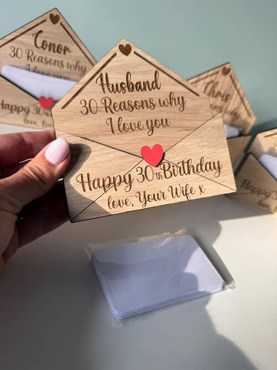 30th Birthday - Reasons why I love you