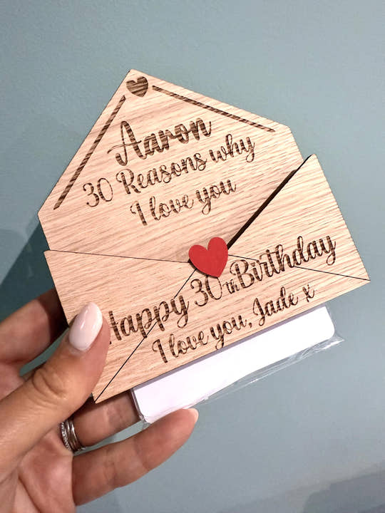 30th Birthday - Reasons why I love you