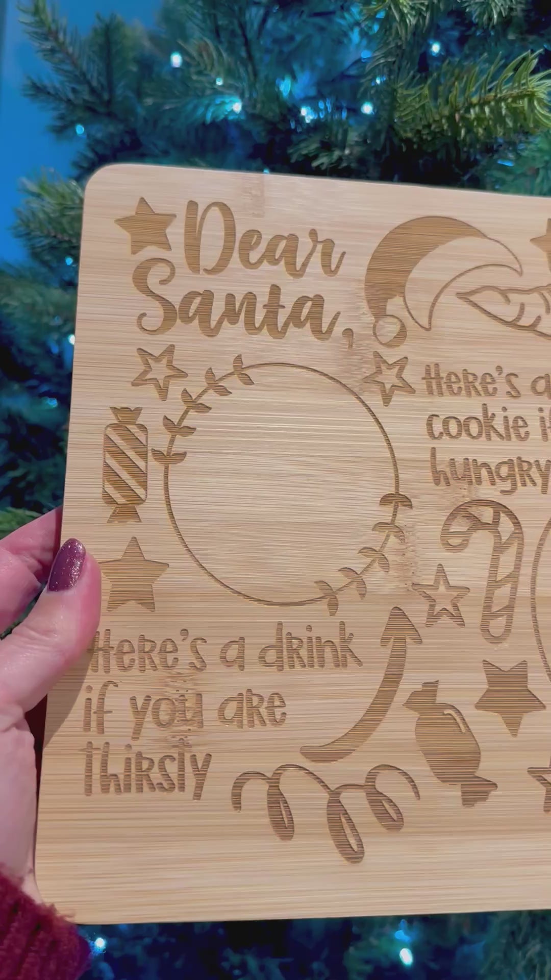 Load and play video in Gallery viewer, Santa Board
