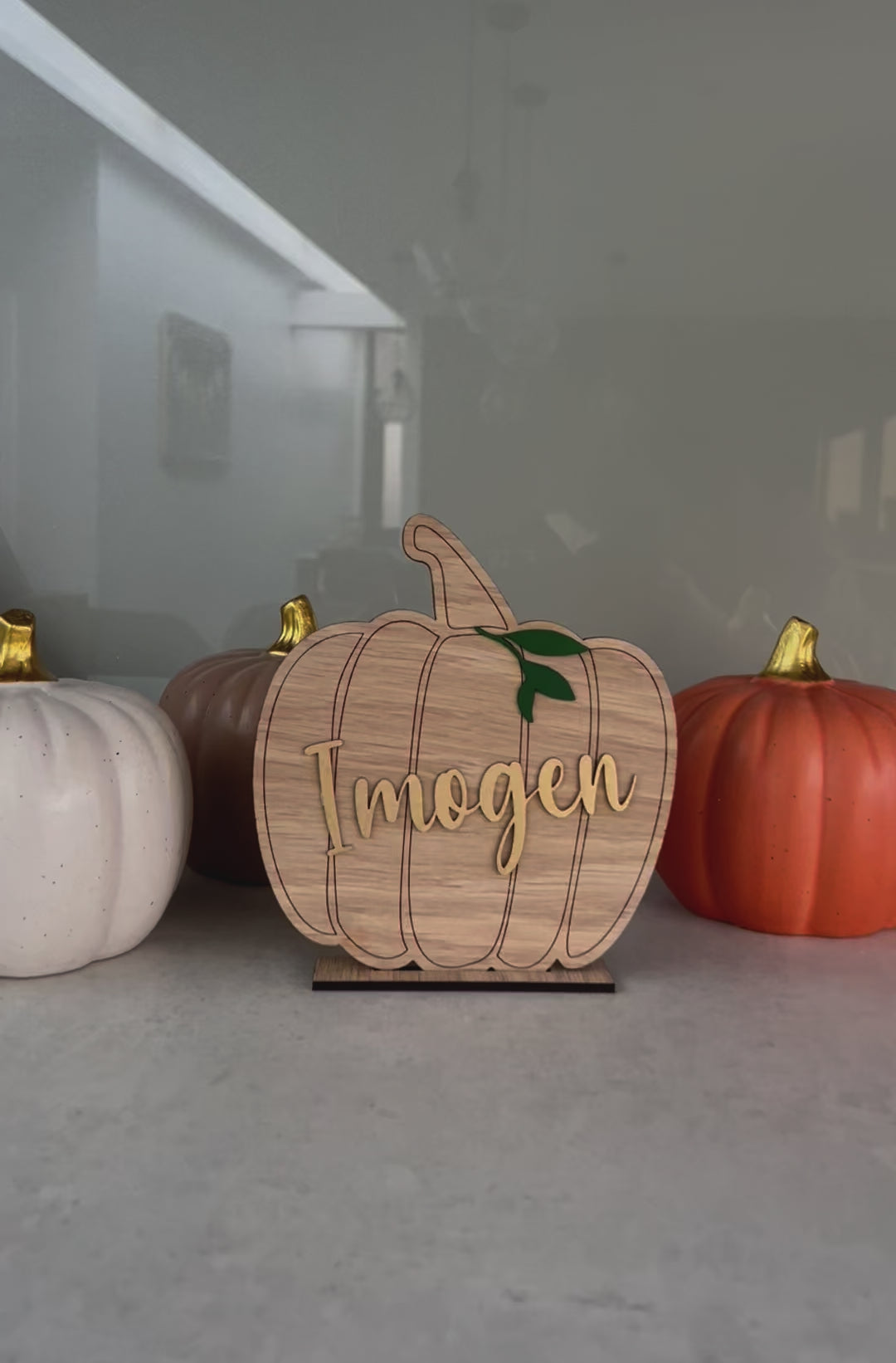 Load and play video in Gallery viewer, Personalised Pumpkins
