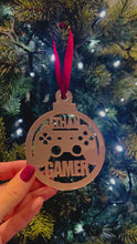 Load and play video in Gallery viewer, Gamer - &#39;Any Name&#39; Christmas Tree Decoration
