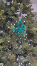 Load and play video in Gallery viewer, Footballer - &#39;Any Name&#39; Christmas Tree Decoration
