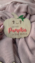Load and play video in Gallery viewer, Cutest Pumpkin in the Patch
