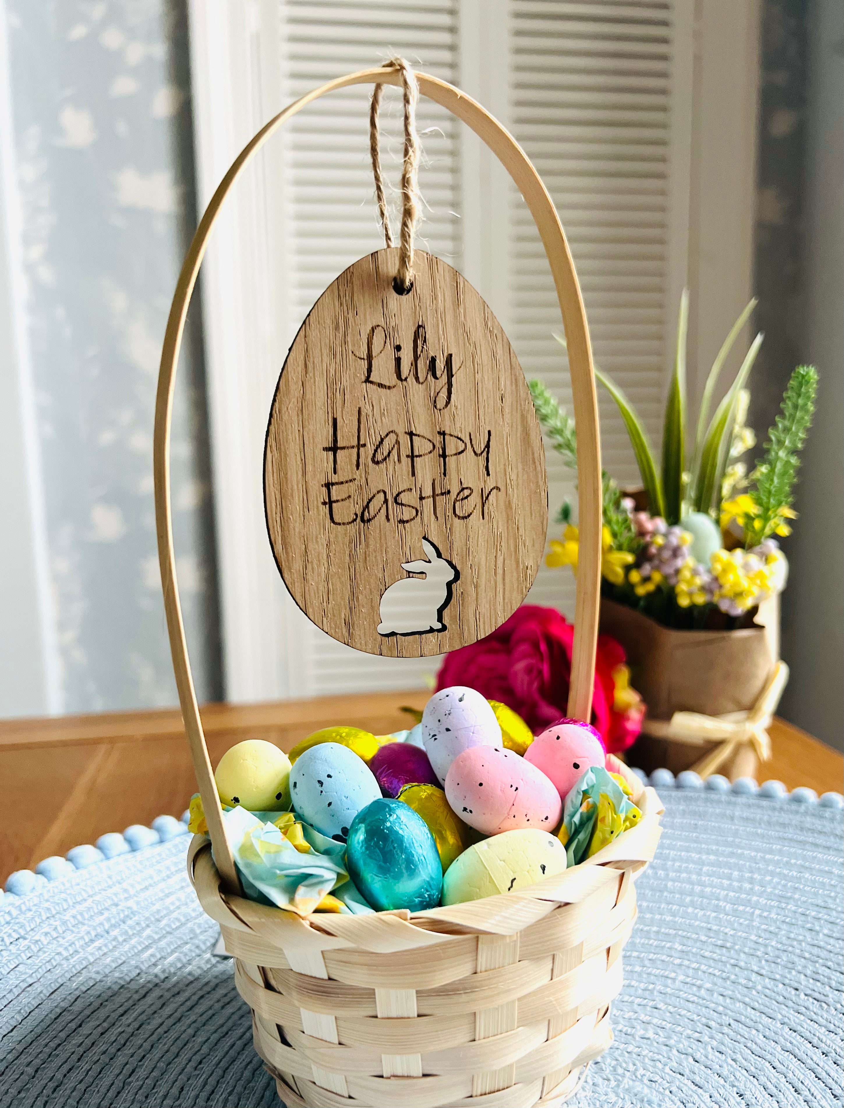 Load image into Gallery viewer, Hanging Easter Egg Decoration craft product
