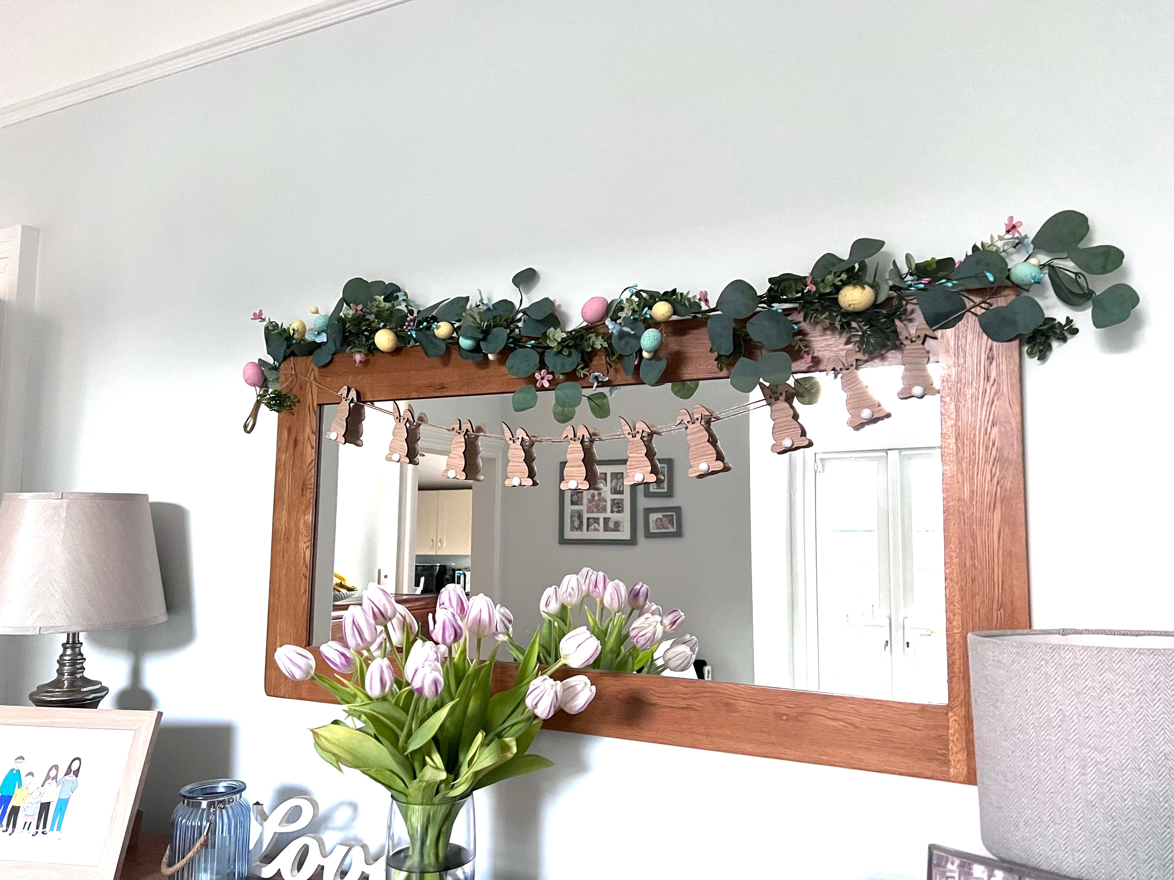 Load image into Gallery viewer, Easter Bunny Bunting craft product
