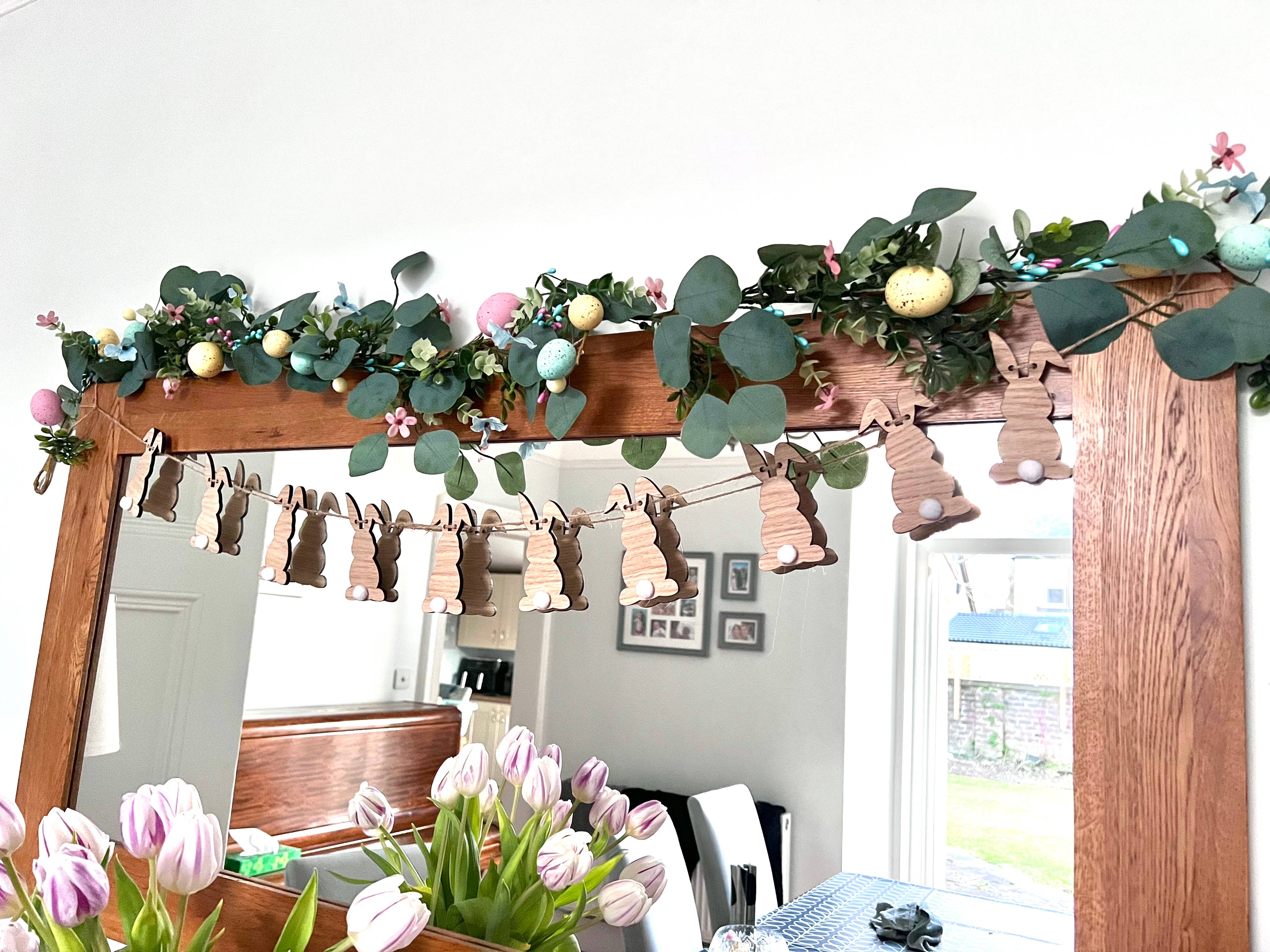 Easter Bunny Bunting craft product