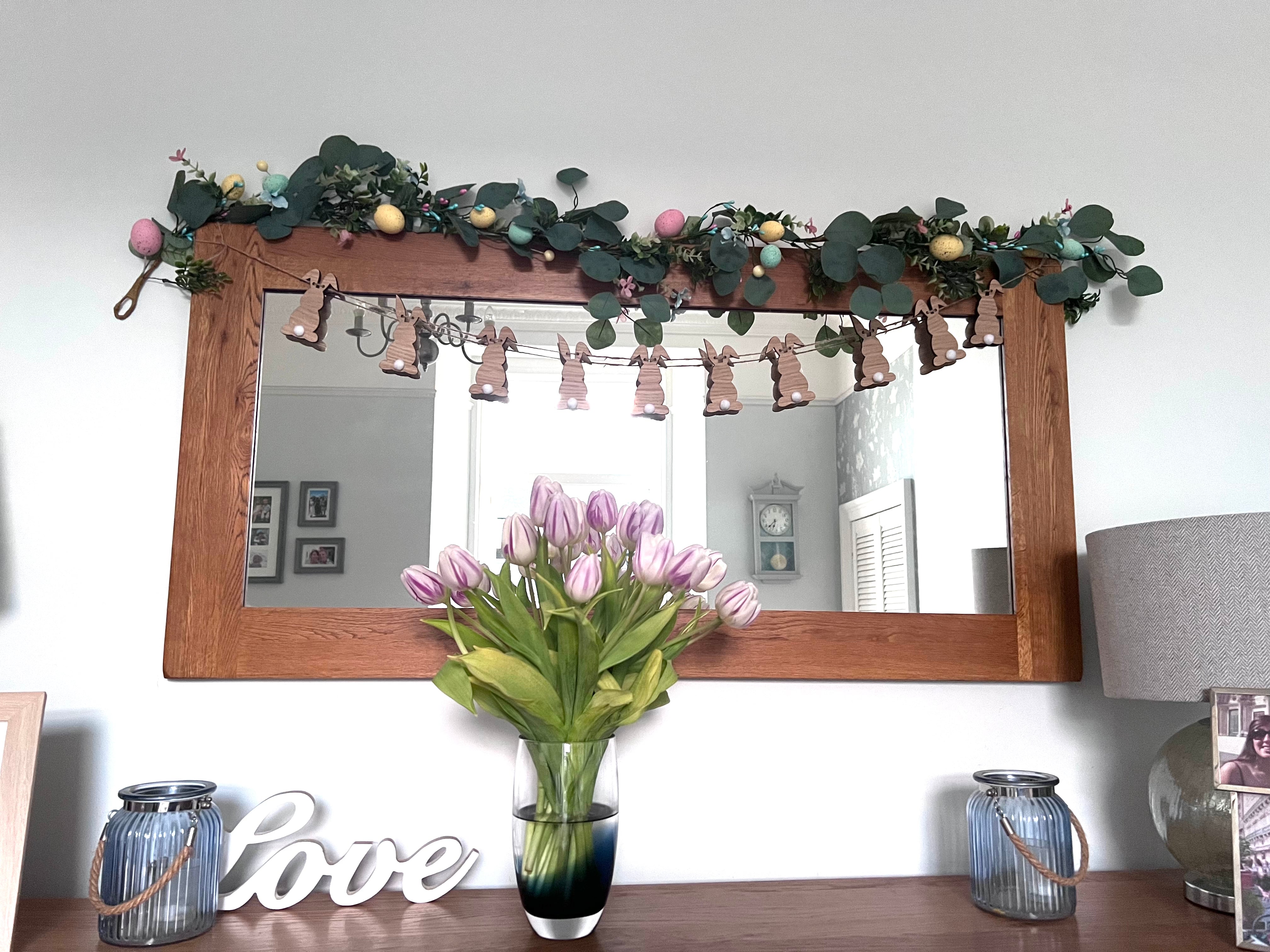 Load image into Gallery viewer, Easter Bunny Bunting craft product
