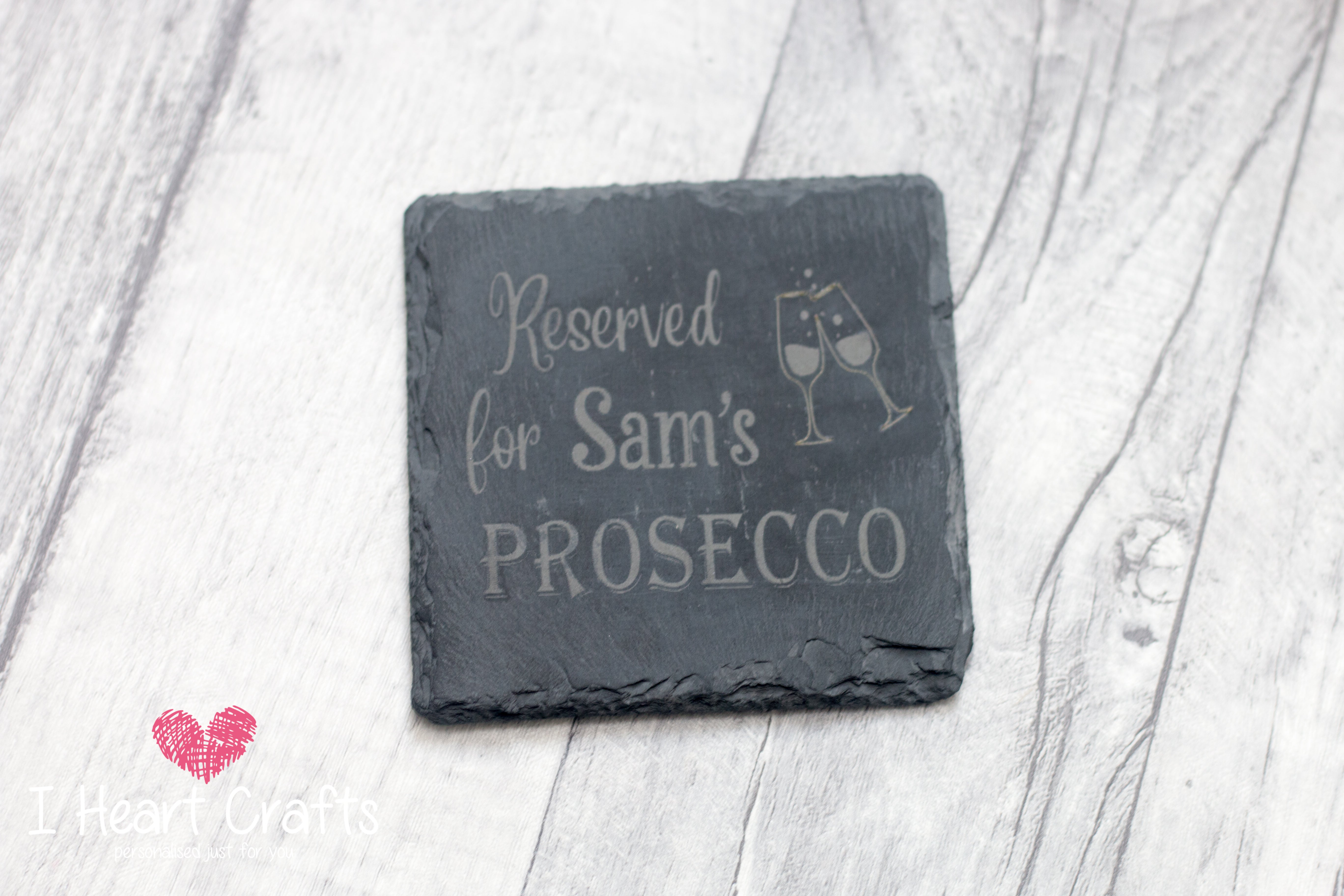 Load image into Gallery viewer, Slate Personalised Coaster - Any Name craft product

