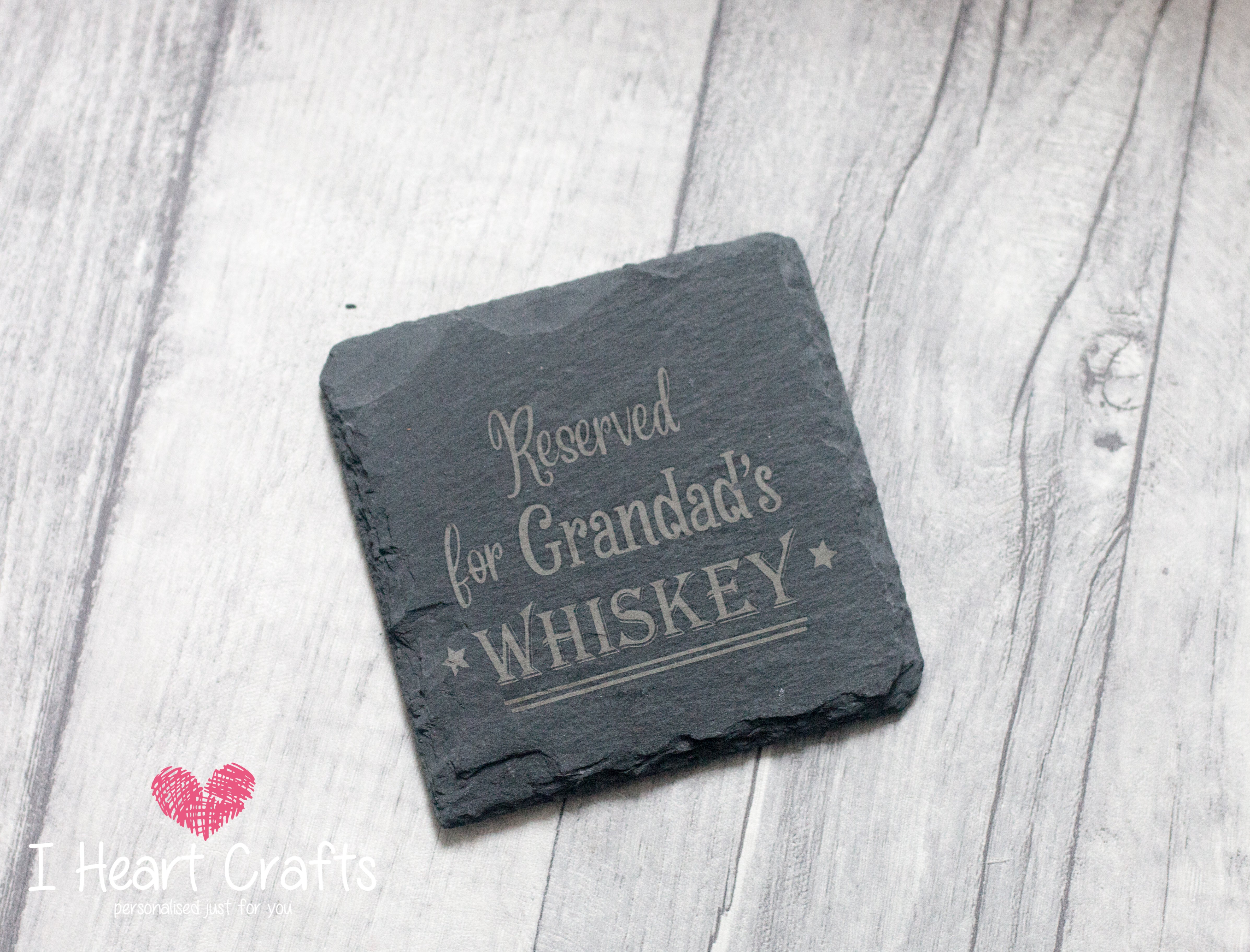 Load image into Gallery viewer, Slate Personalised Coaster - Any Name craft product
