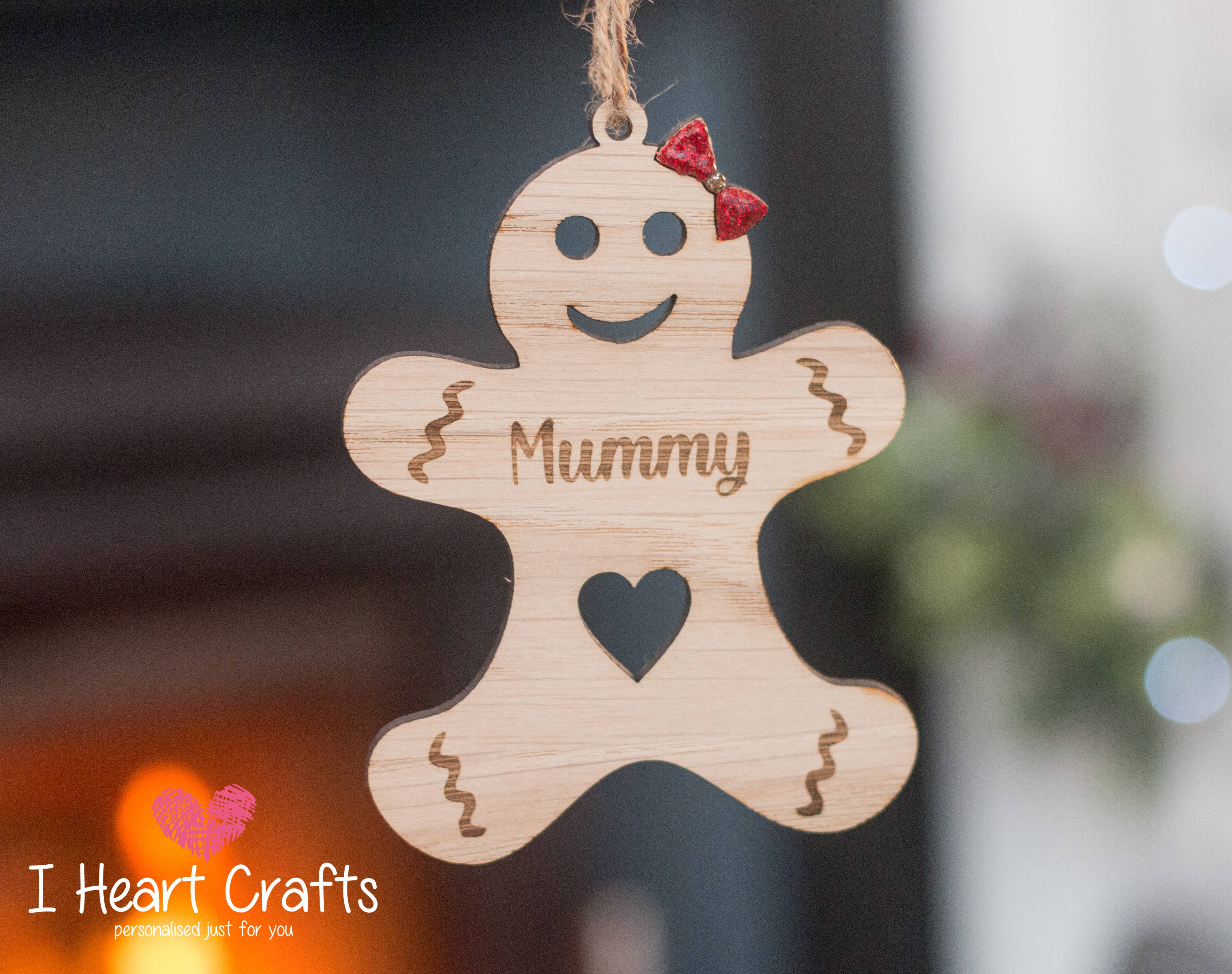 Gingerbread Lady Tree Decoration craft product