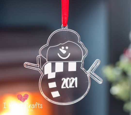 Snowman Christmas Tree Decoration craft product