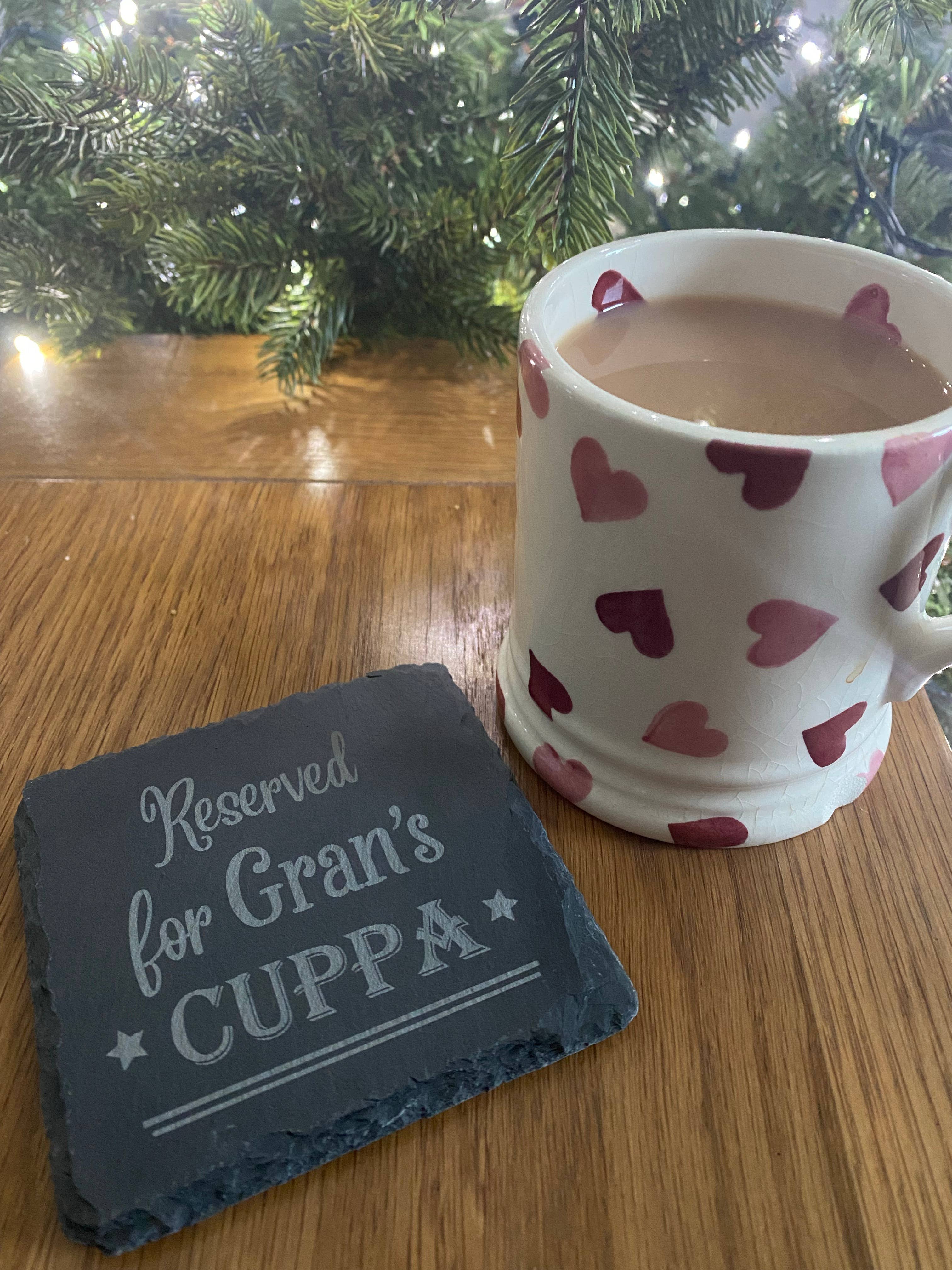 Slate Personalised Coaster - Any Name craft product