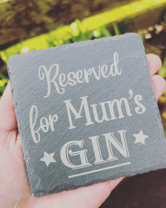 Slate Personalised Coaster - Any Name craft product