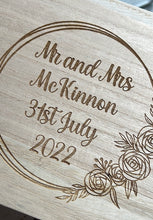 Load image into Gallery viewer, Personalised Wedding Memory Box
