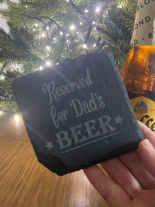 Slate Personalised Coaster - Any Name craft product