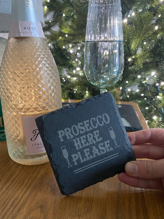 Slate Personalised Coaster - Any Name craft product